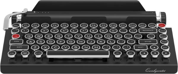 Qwerkywriter S Typewriter keyboard for seniors