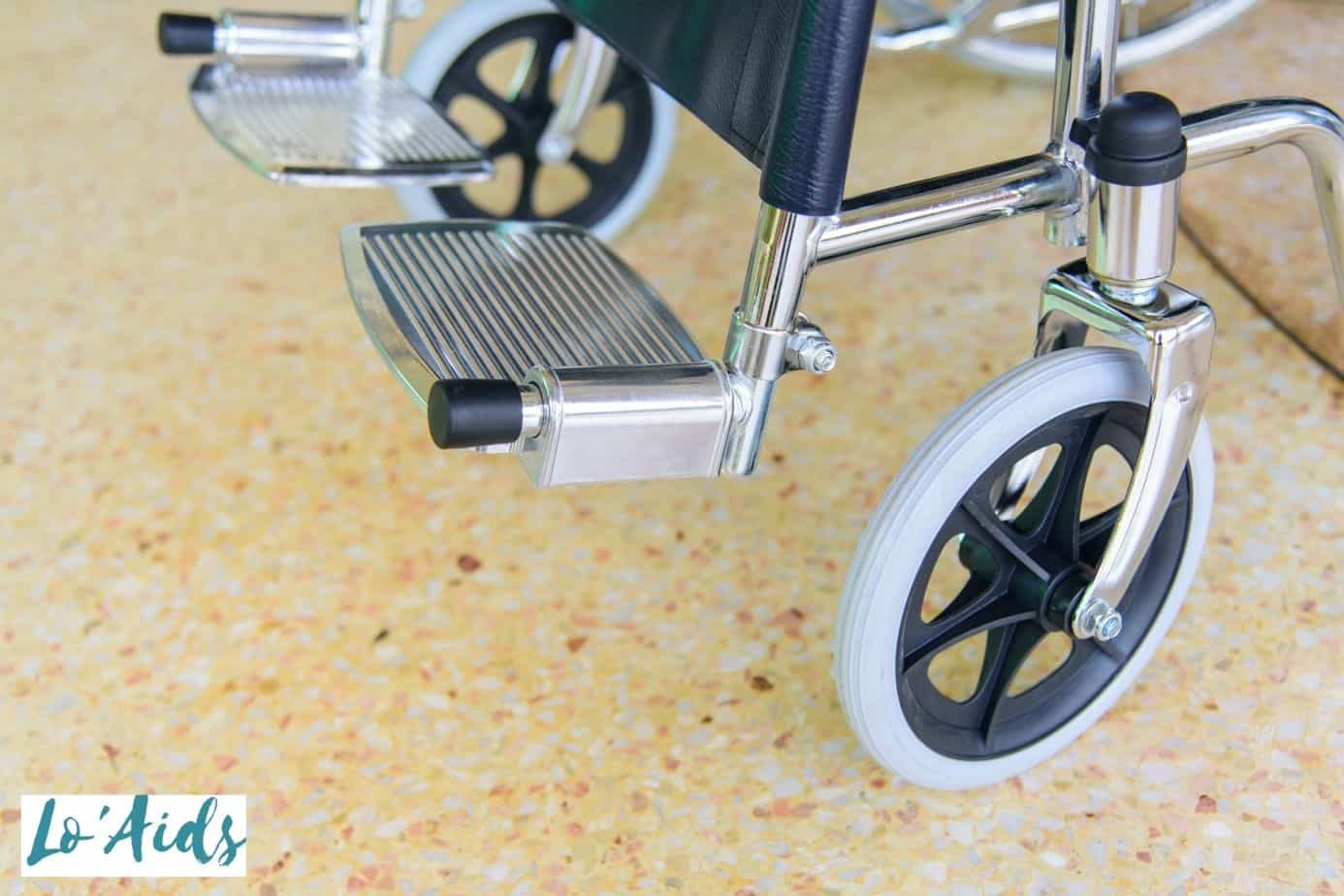 transport wheelchair brake