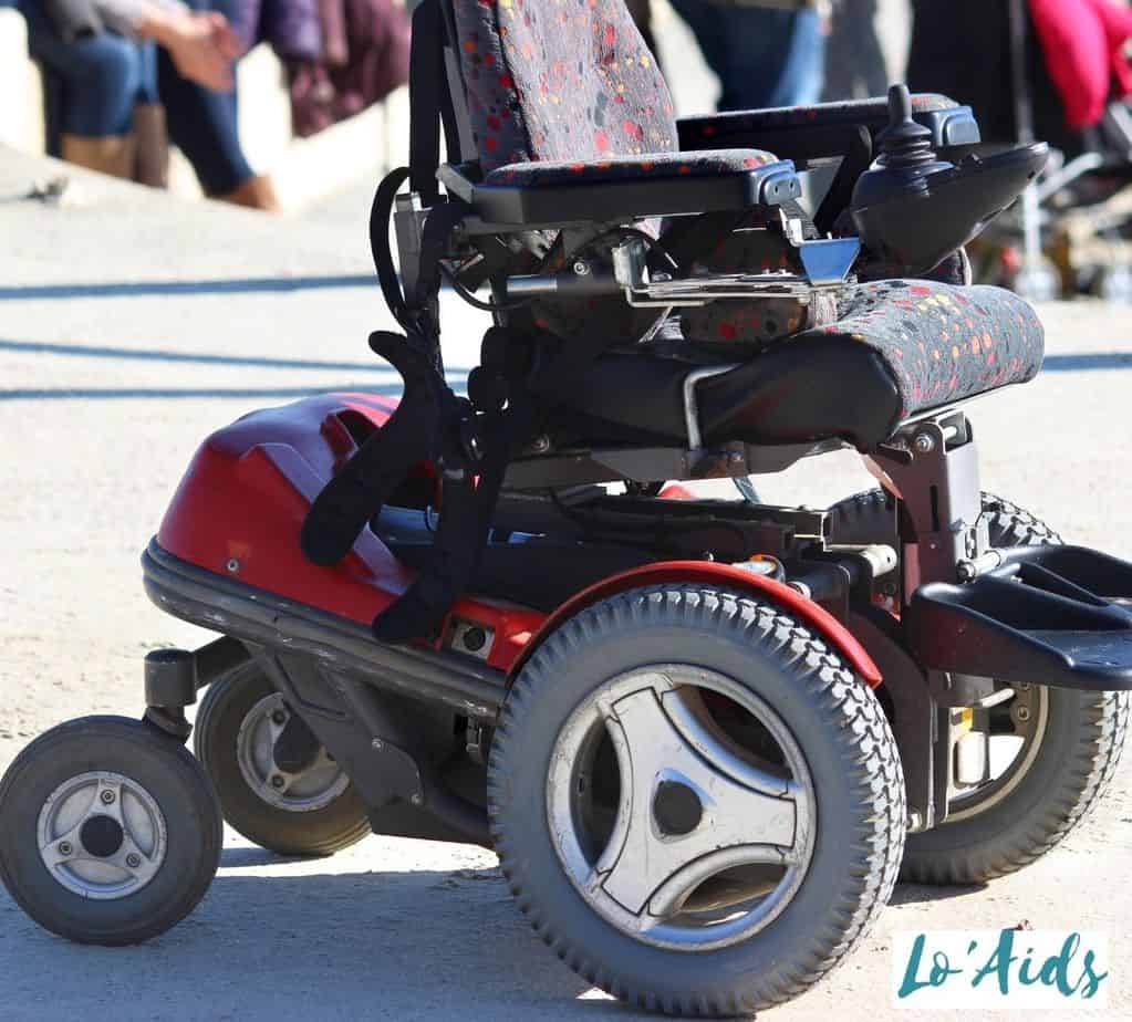 Hover Move Lite Folding 50 Pound Electric Power Wheelchair with 12 inch Tires