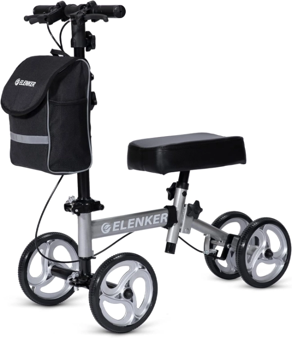 Steerable Medical Knee Scooter by ELENKER