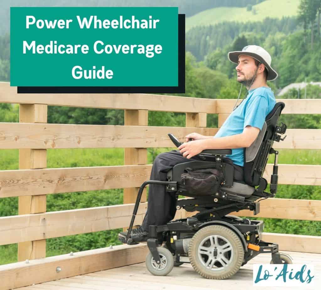 man listening to music in his power wheelchair (power wheelchair medicare guide)