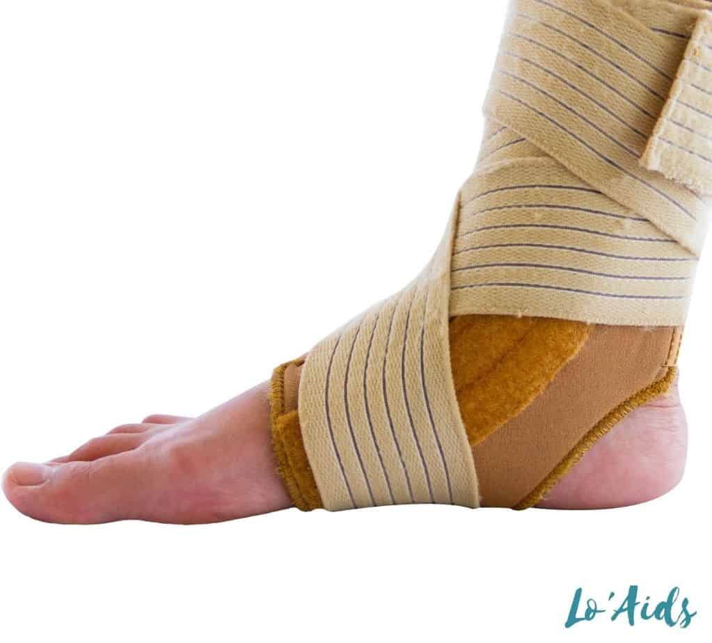 should you sleep with an ankle brace on