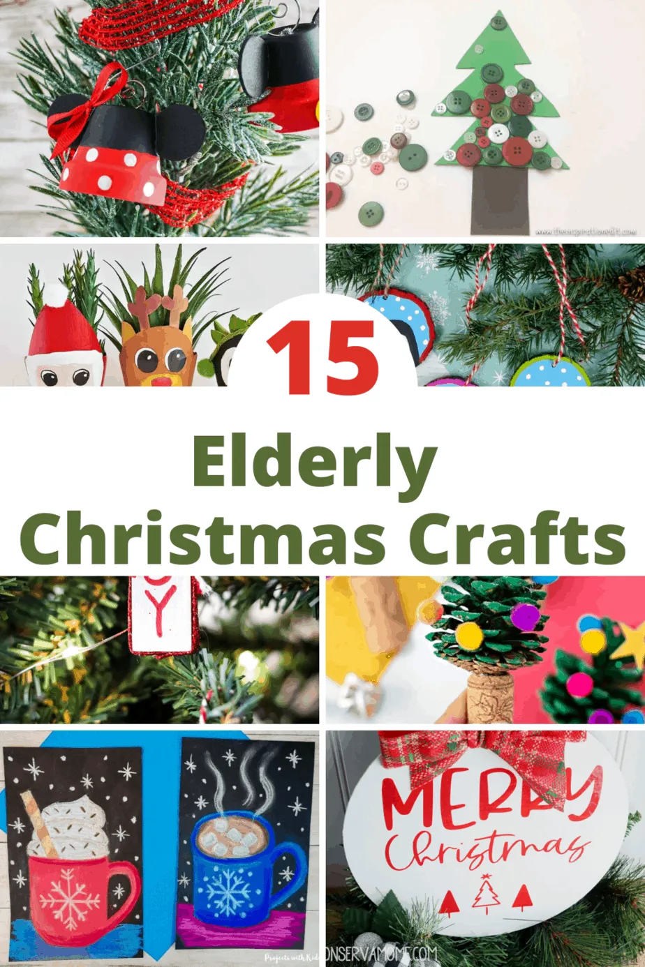 15 pretty and easy to make Christmas crafts for seniors