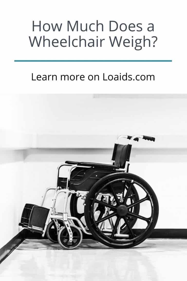 How Much Does A Wheelchair Weigh? [All Types Of Wheelchairs]