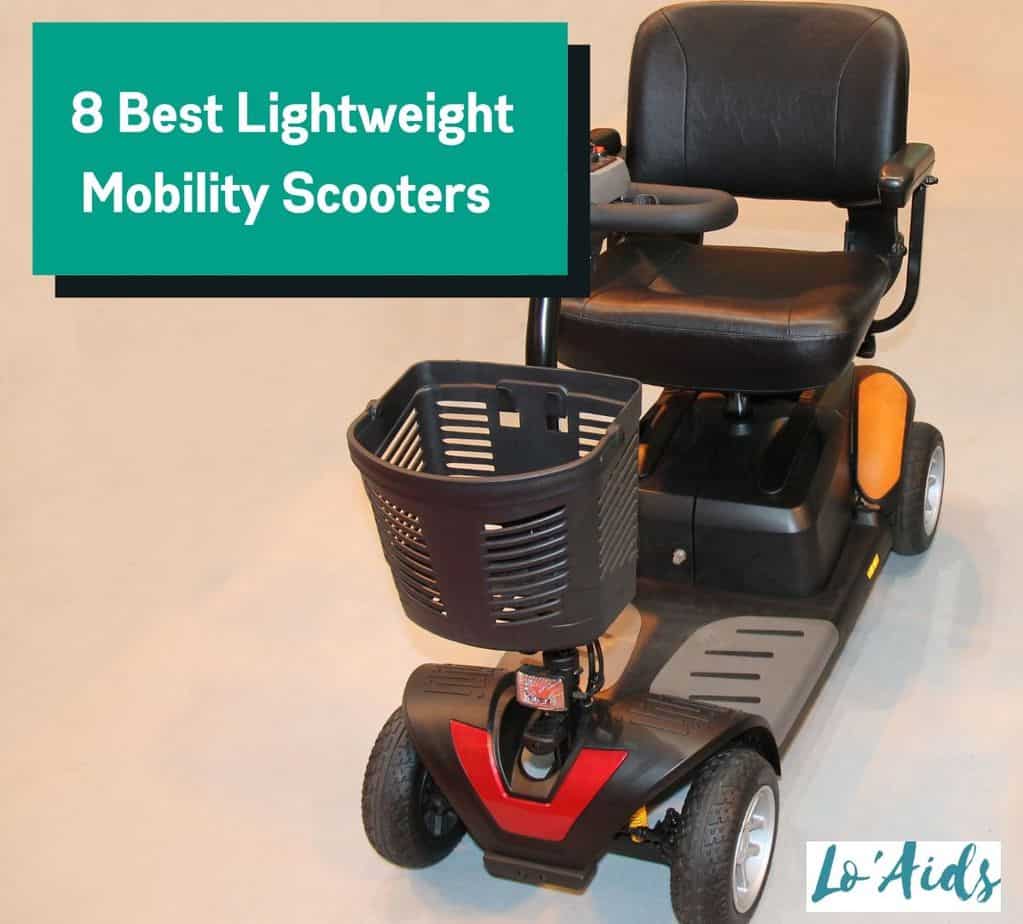 lightest mobility scooter front view