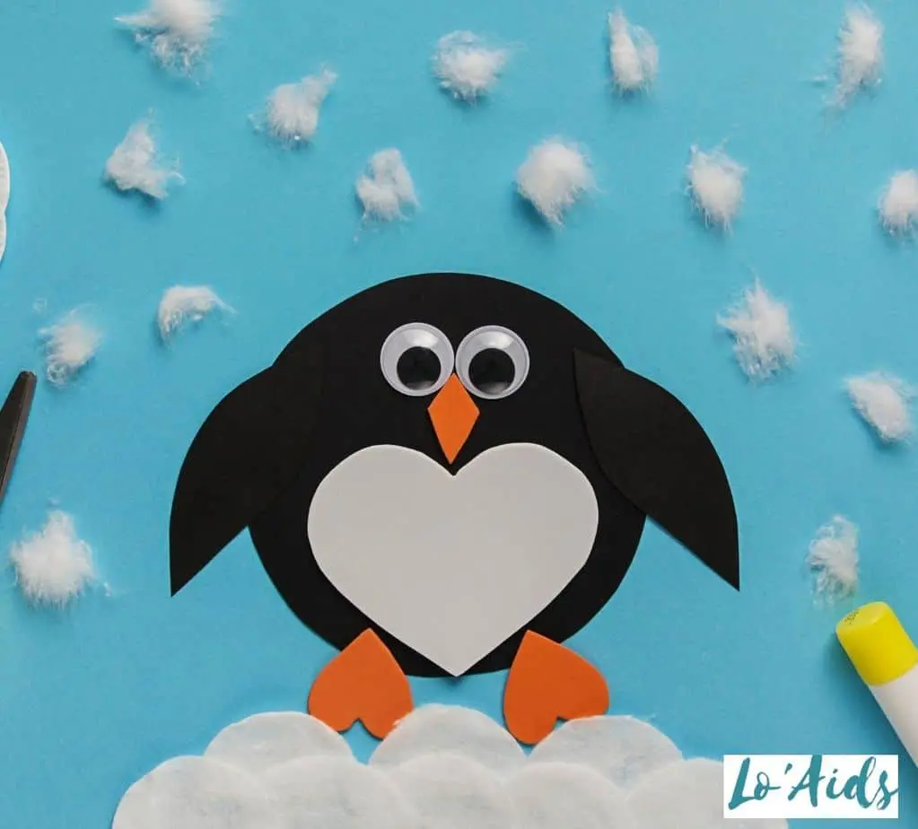 Penguin Valentine Craft