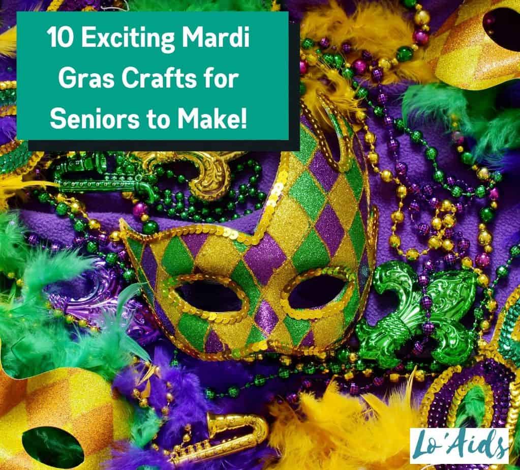 different mardi gras crafts for seniors