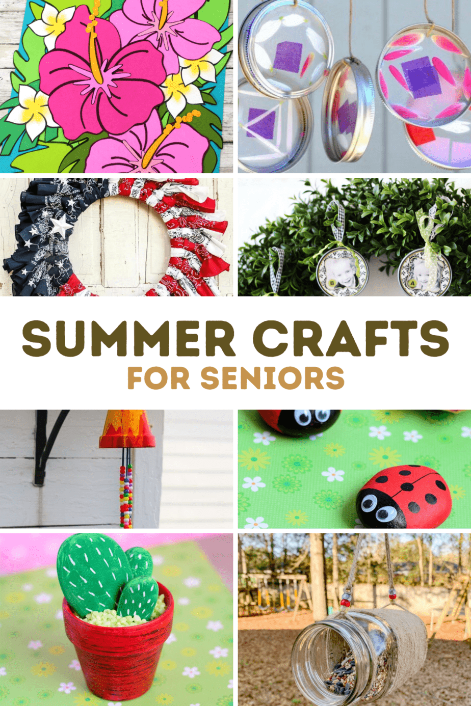 20 Fun And Easy Summer Crafts For Seniors   Summer Crafts For Seniors 