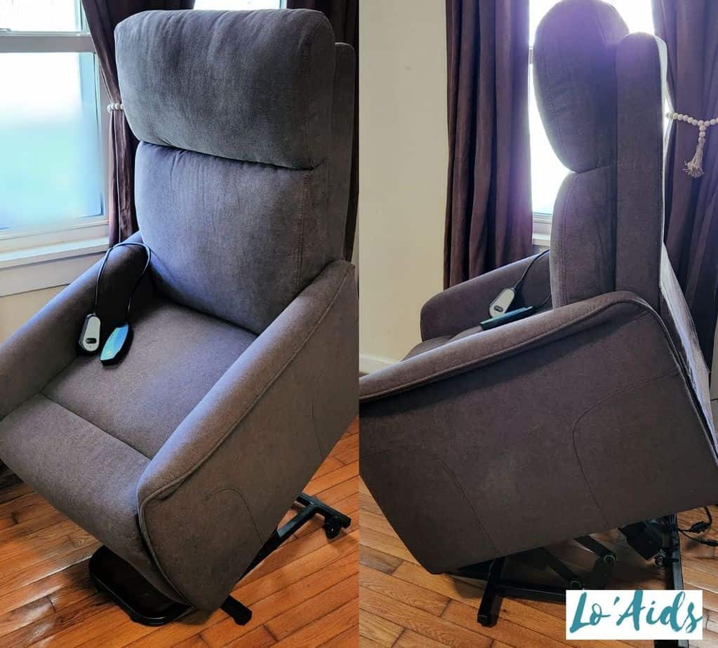 Vive Health Lift Chair Recliner side view