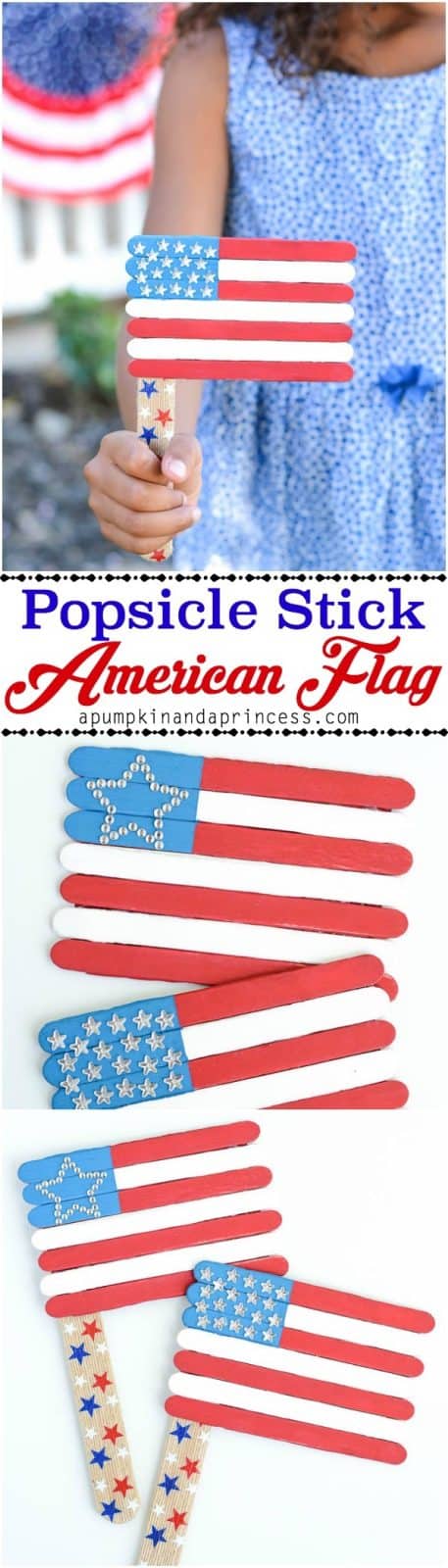 Popsicle-Stick-American-Flag-Cra