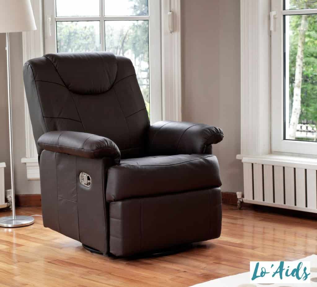 recliner in the living room