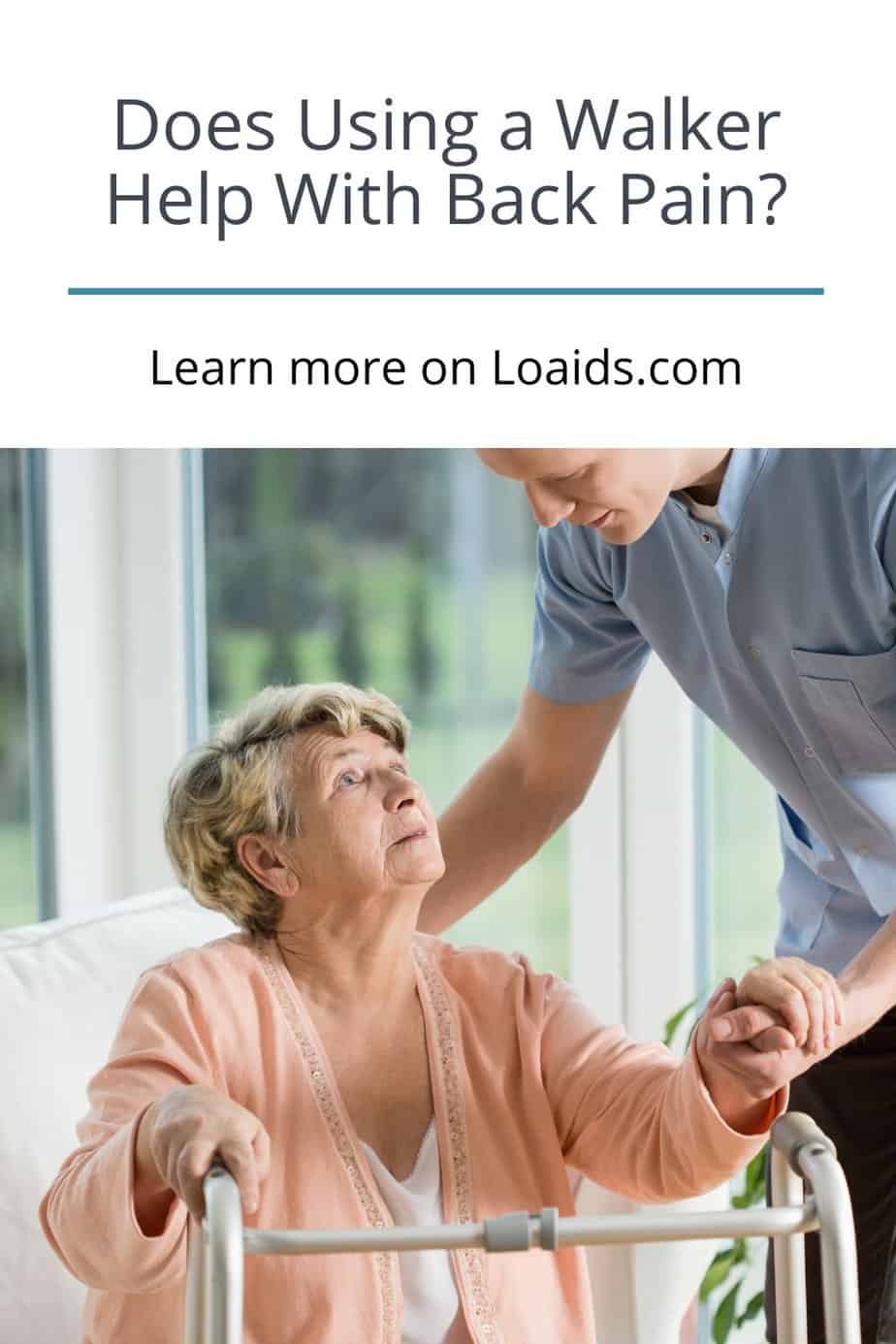 staff assisting the elderly woman to stand up using the walker