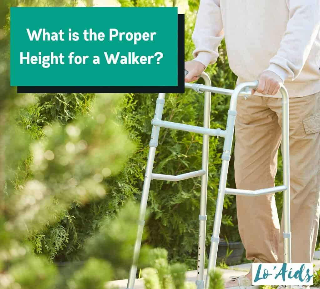 senior using a regular walker so What Is the Proper Height for a Walker?