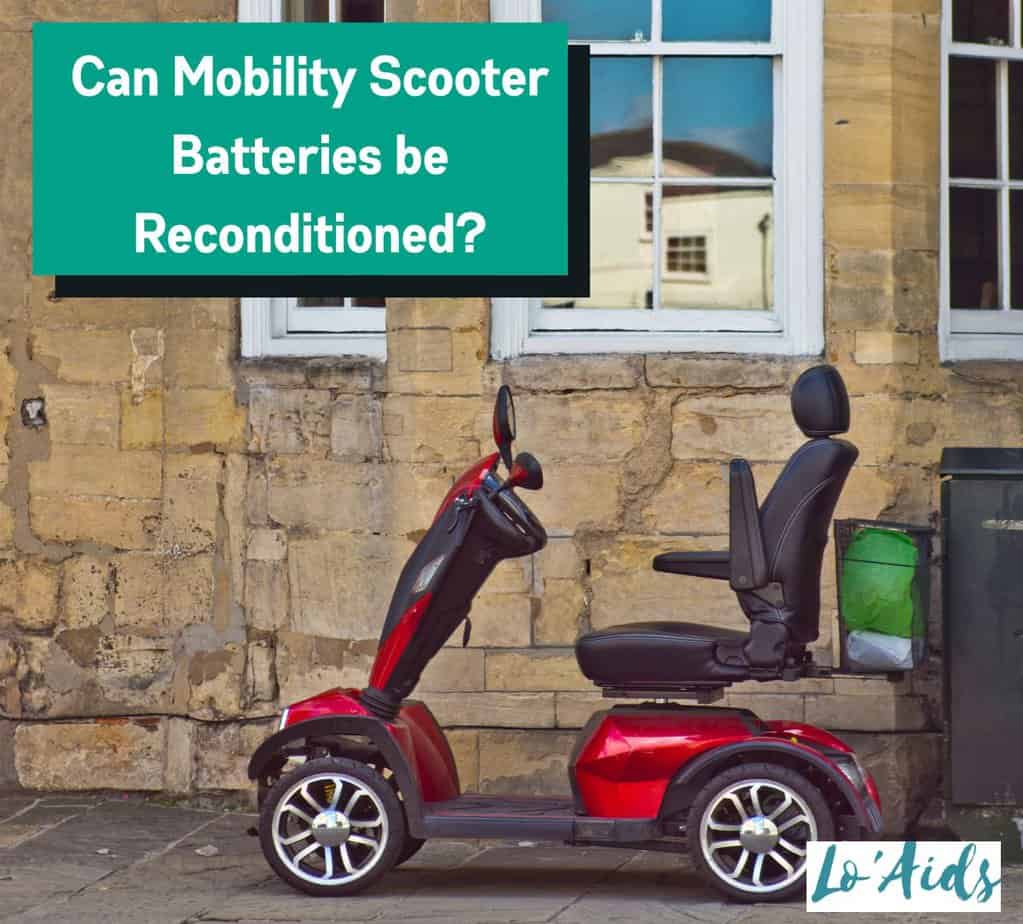 mobility scooter with dead battery, can mobility scooter batteries be reconditioned