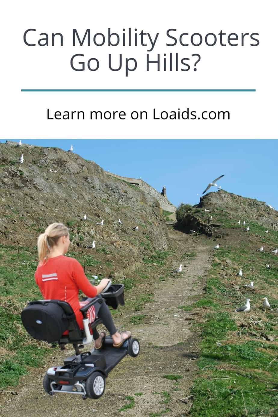 can mobility scooters go up hills