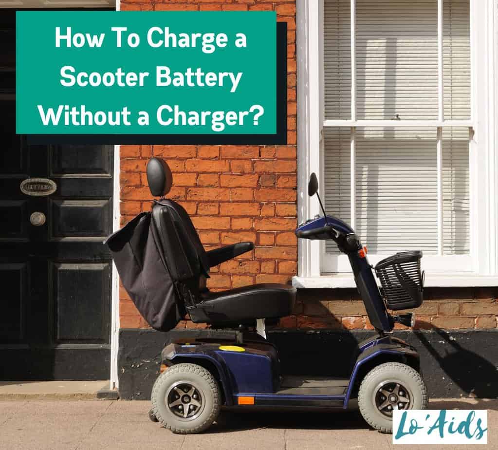 dead battery mobility scooter but how to charge a scooter battery without a charger