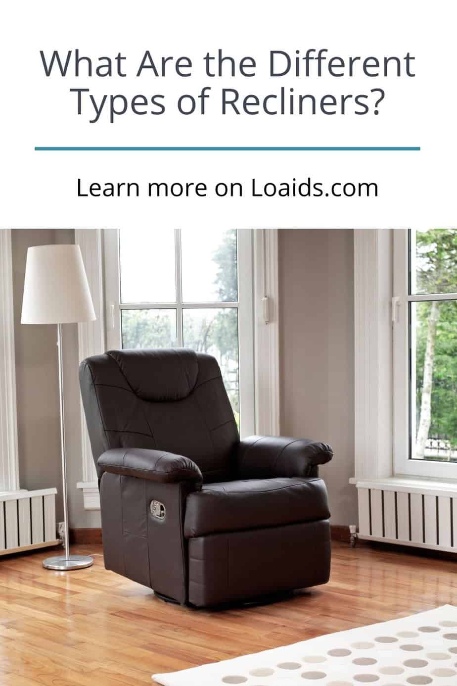 a recliner from one the different types of recliners