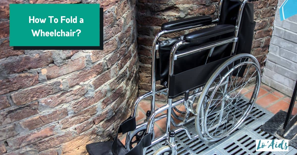 How To Fold A Wheelchair (Manual, Electric) 3 Easy Steps
