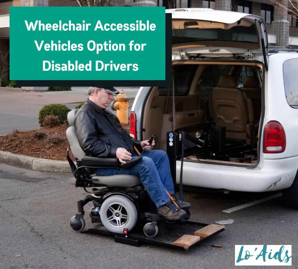 a men entering wheelchair in one of the best wheelchair accessible vehicles