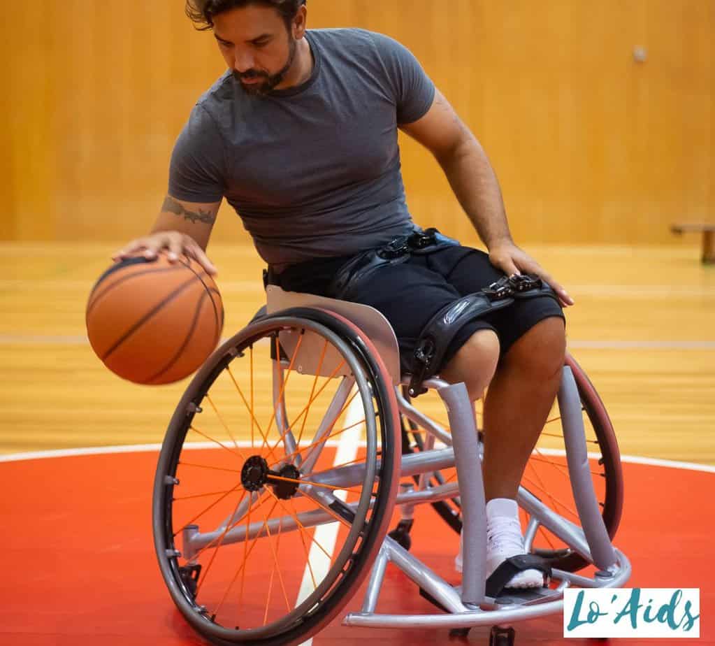 men is playing basketball on wheelchair but what wheelchair sports are there to play most