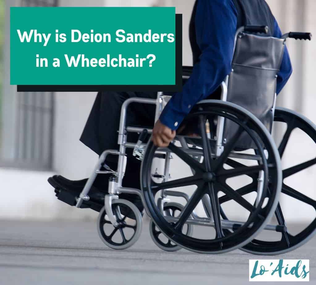 deion sanders in a wheelchair