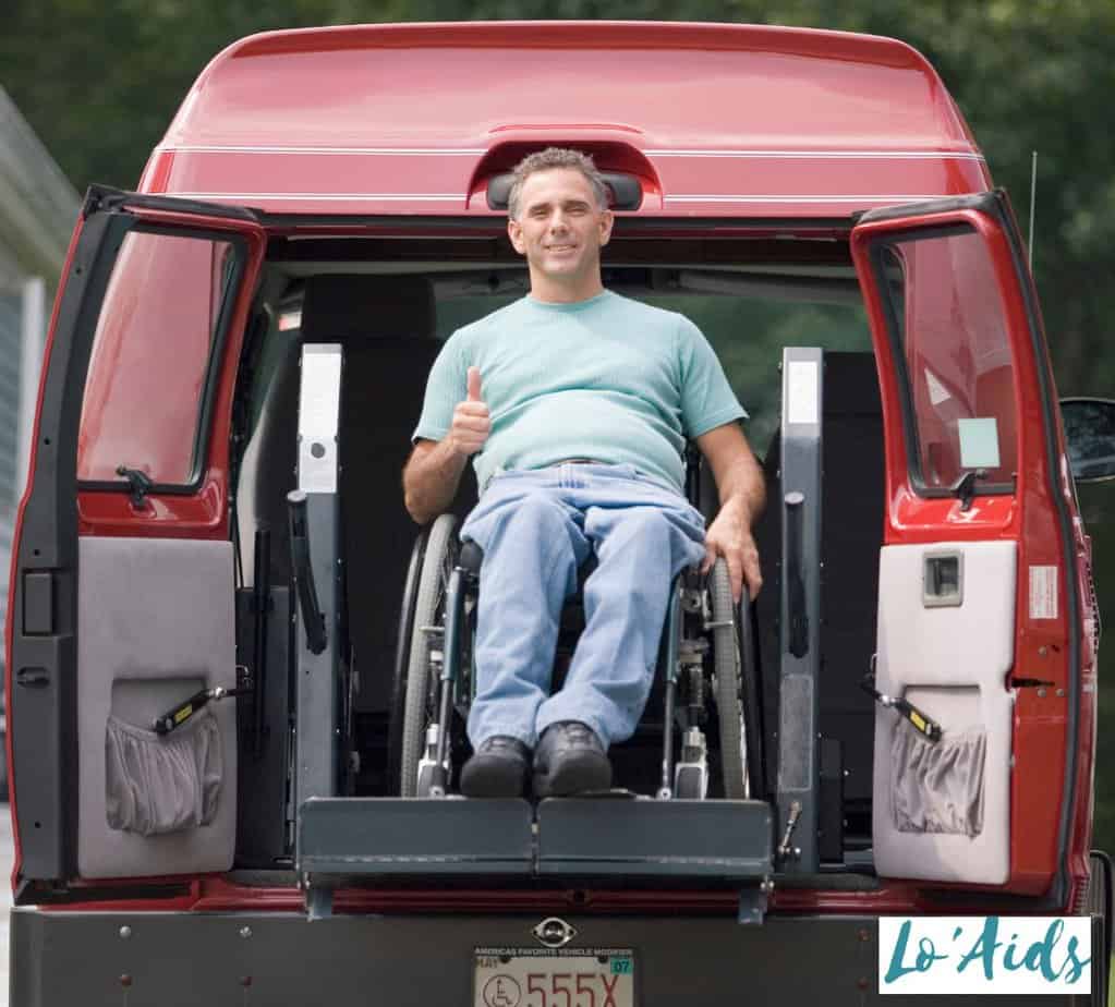 a men on wheelchair accessible vehicles