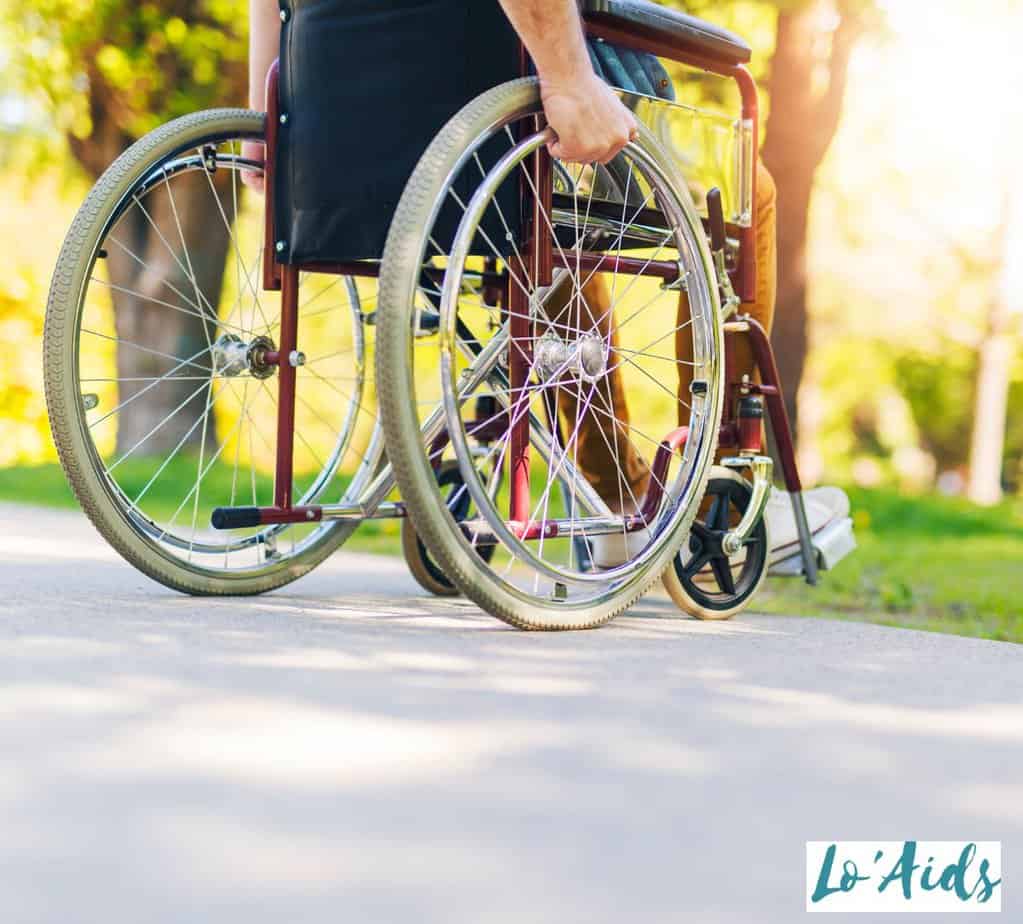 pneumatic tire, one of the different types of wheelchair wheels