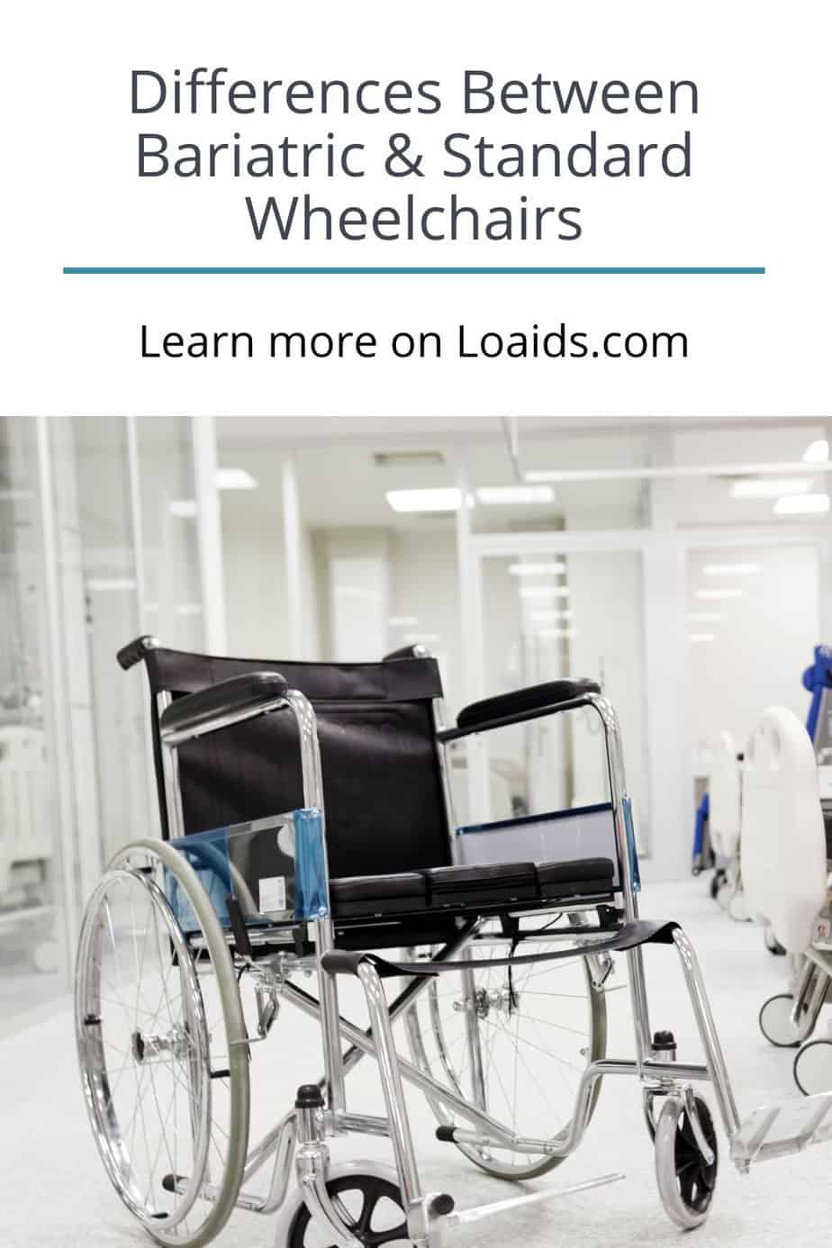 a large manual wheelchair
