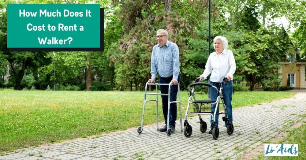 How Much Does It Cost To Rent A Walker? [Prices By Type]