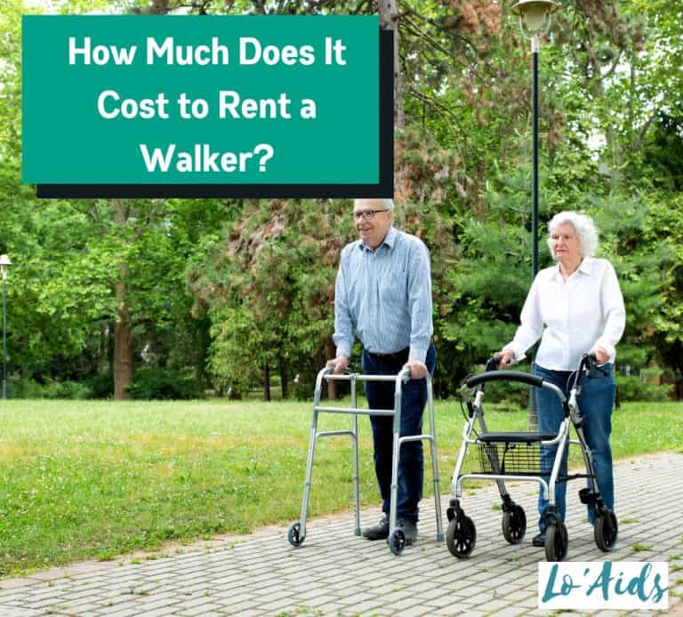 How Much Does It Cost To Rent A Walker? [Prices By Type]