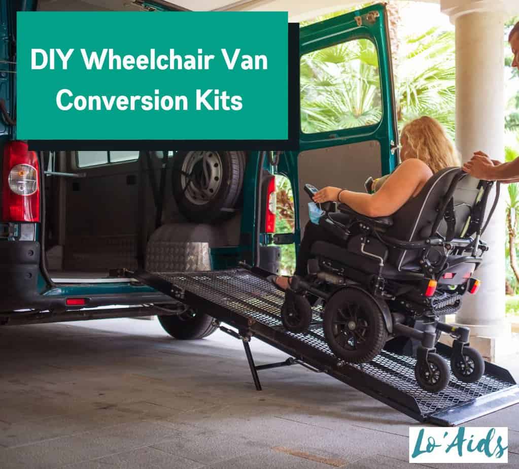 lady riding in a DIY Wheelchair Van Conversion Kit