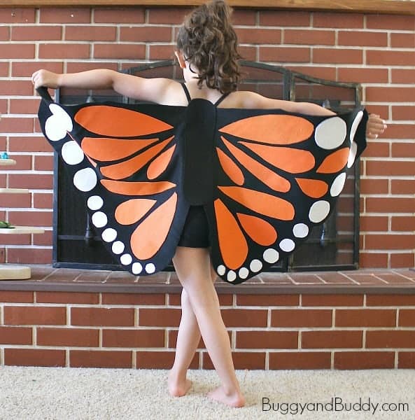 DIY Monarch Butterfly Wings