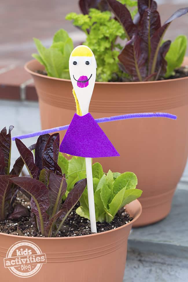 Ballerina Plant Pots craft idea