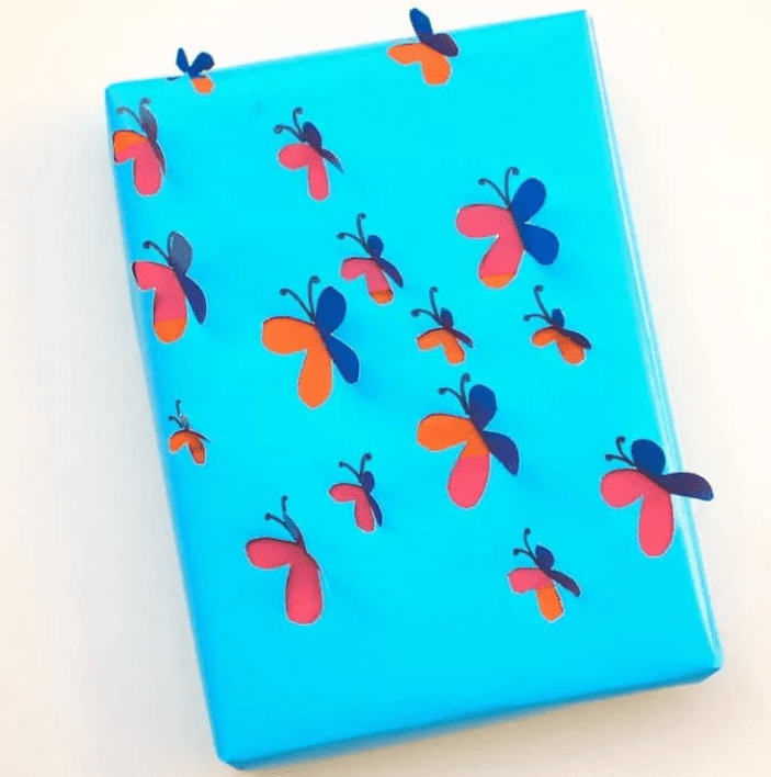 Butterfly Wrapping Paper