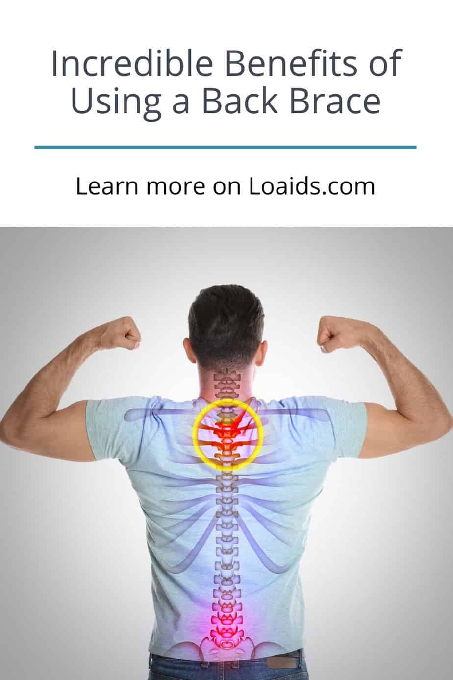 man showing his strong back