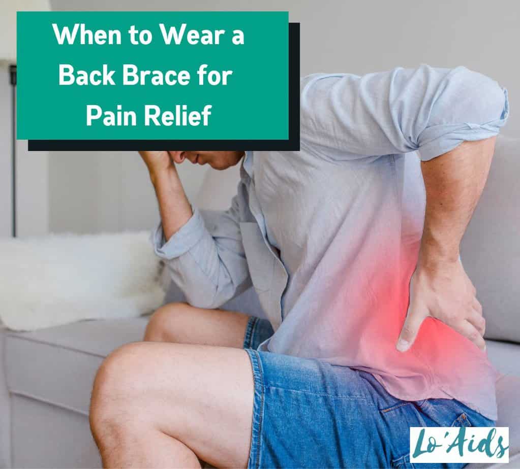 SENIOR MAN WITH BACK PAIN BUT When to Wear a Back Brace for Pain Relief