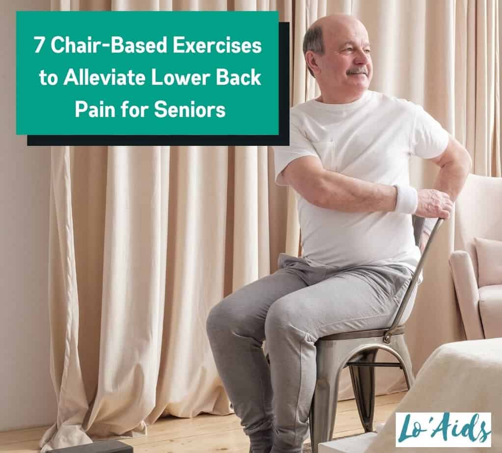 senior exercising some Chair-Based Exercises to Alleviate Lower Back Pain for Seniors