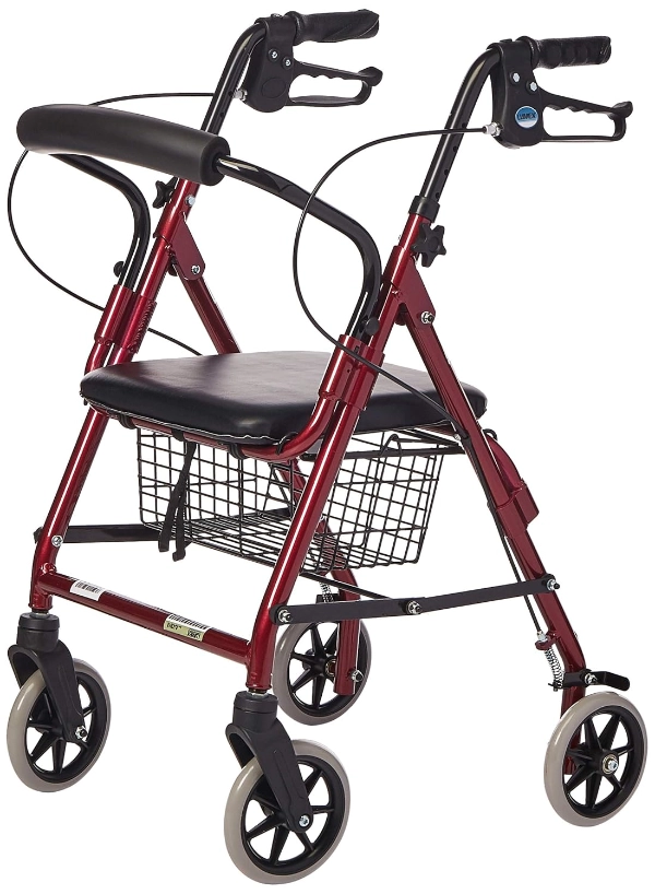 Lumex Walkabout Junior Rollator with Seat