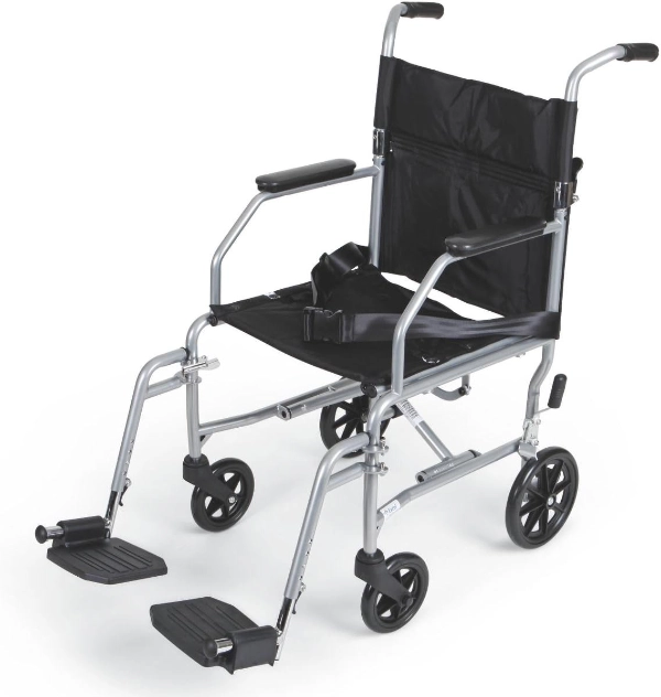 Medline Steel Transport Wheelchair