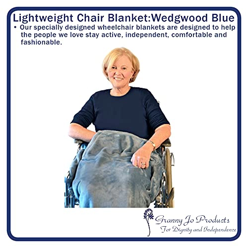 Granny Jo's Lightweight Wheelchair Blanket is a great gift for a wheelchair user