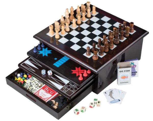 A box set of 15 board games Gift for Seniors